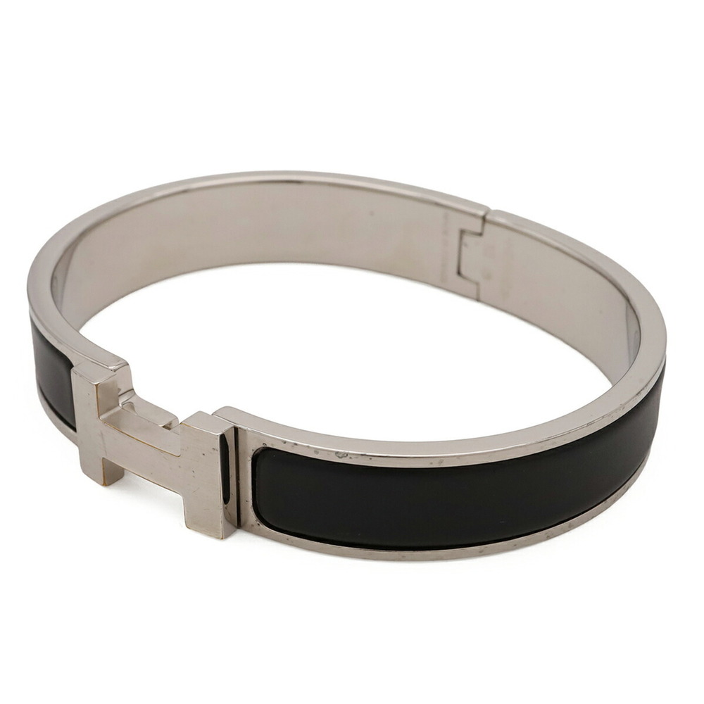 HERMES Black Charm Bracelet